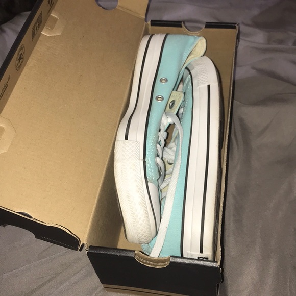 Converse Shoes - Teal Converse